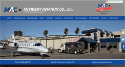 Desktop Screenshot of mccreeryaviation.net